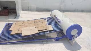 Supreme Solar Water Heater  220 LPD ETC Sleeper Model  Kavin Network Coimbatore  95005 55503 [upl. by Atiran]