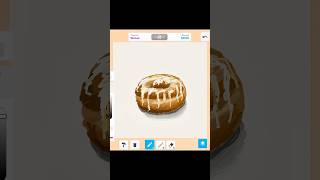 Donut 🤤speeddraw roblox drawing shorts digitalart gaming painting art artist [upl. by Nileuqaj]