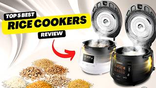 The 5 Best Rice Cookers of 2024 Review [upl. by Eeliak645]