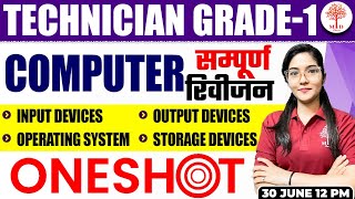 RRB TECHNICIAN GRADE 1 COMPUTER 2024  TECHNICIAN COMPUTER QUESTIONS  TECHNICIAN GRADE 1 COMPUTER [upl. by Naerol]