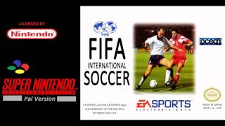 FIFA International Soccer SNES  Intro music [upl. by Samaj]