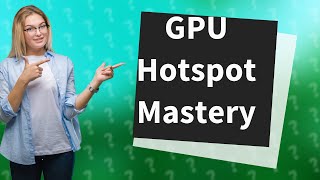 How high should a GPU hotspot be [upl. by Acnayb62]