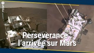 Perseverance  revivez son atterrissage sur Mars 🌌  RTBF Info [upl. by Esyned]