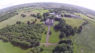 Garbally Ballinasloe Galway Ireland  4K HD aerial footage [upl. by Gael966]