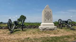 Gettysburg 161st Anniv Cemetery Ridge  Culps Hill Review [upl. by Luz]