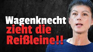 💥BSW SCHMIERT AB Wagenknecht spuckt FEUER und GALLE [upl. by Klemm]