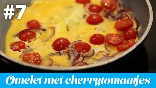 7  Omelet met cherrytomaatjes  Receptenvideo Cure4Life [upl. by Tana]