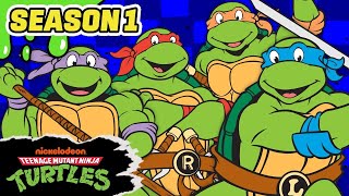 Season 1  FULL EPISODE MARATHON 🐢  TMNT 1987  Teenage Mutant Ninja Turtles [upl. by Fletch]