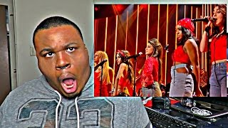 FIFTH HARMONY quotSINGING DESTINY CHILDquot REACTION [upl. by Kanya]