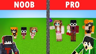 NOOB VS PRO Moira YT JUNGkurt and Astraeaa PH STATUE BUILD CHALLENGE  Minecraft OMOCITY Tagalog [upl. by Leanne]