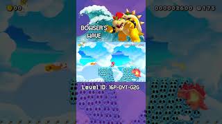 Ride the WAVES🌊 and Fight Bowser 🔥 supermariomaker2 mario shorts [upl. by Lorenz70]