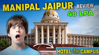 Manipal University Jaipur  Campus  Placments  Fees  Admission  Hostel amp Mess  MET 2023 [upl. by Jabon]