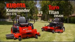 Kubota Kommander Zero Turn Mower Advantage Video 1 [upl. by Drarehs]