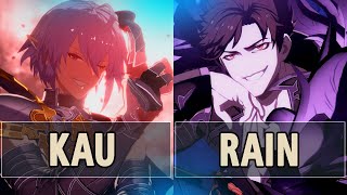 GBVSR Kau Grimnir Vs RAIN Belial  High Level Gameplay [upl. by Annohsak]