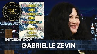 Gabrielle Zevins Tomorrow and Tomorrow and Tomorrow Is a Tough Book to Describe  Tonight Show [upl. by Elsey464]