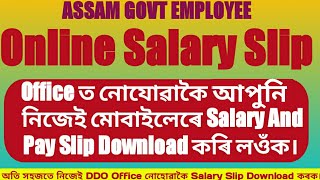 Pay Slips Of Govt Employeeshow to download pay slipsSalary and pay slip downloadsalaryslip [upl. by Irrol618]