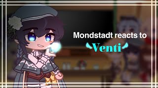 Mondstadt reacts to Venti  14  Male MC  Genshin Impact [upl. by Nylazor985]