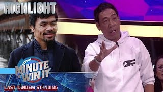 Long Mejia may mensahe kay Senator Manny Pacquiao  Minute To Win It [upl. by Salakcin]