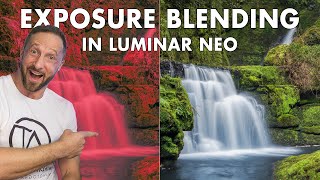 Perfect Exposure Blending With Luminosity Masks  Luminar Neo Editing Tutorial [upl. by Gascony]