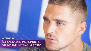 Šefanovskis quotJa atzīmju nebūtu tad sporta stundas būtu haotiskasquot  Sporta Studija [upl. by Onidranreb]