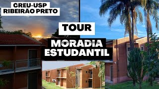 Tour na Moradia Estudantil da USP  Ribeirão Preto  CREU [upl. by Fabi]