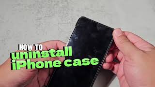 How to uninstall Thinborne iPhone 15 Series Aramid Fiber Case [upl. by Jenilee]