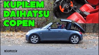 Złomnik kupiłem Daihatsu Copen na zimę [upl. by Hayman]