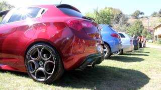 Alfa Romeo Giulietta QV Supersprint with Sport Metallic Kat Exhaust Sound  1750 TBI [upl. by Fiel]