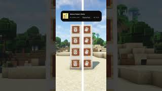 Minecraft Resource Packs Pt 13 🌴 shorts minecraft texturepack [upl. by Yleik]