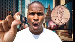 I Attempt The Penny Challenge In New York City [upl. by Gausman]