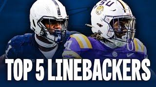 The Best Linebackers in College Football  Abdul Carter Harold Perkins and more [upl. by Nesiaj210]