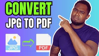 How To Convert JPG To PDF PC iPhone amp Android [upl. by Helenka214]