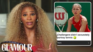 Serena Williams Debunks Every Tennis Myth  Glamour [upl. by Imoian216]