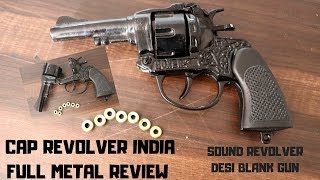 CAP REVOLVER INDIA FULL METAL REVIEW [upl. by Deehan]