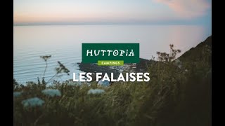 Camping Huttopia Les Falaises  Visite virtuelle en Normandie [upl. by Jonina]