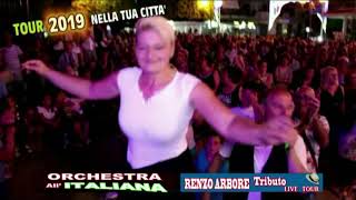 Renzo Arbore TRIBUTOquot LARTE do SOLE tour 2019quot [upl. by Kcirddes]