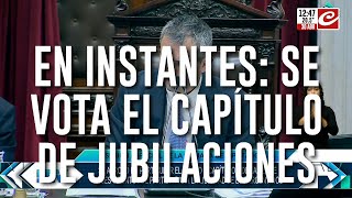 Ley Bases se aprobaron los capítulos de incentivo cambiarios y jubilaciones [upl. by Alton]