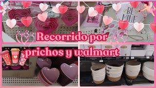 Recorrido por prichos y walmart💖💞En busca de cosas de san valentin💕💘 [upl. by Gearhart]