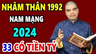 Tử Vi Tuổi Nhâm Thân 1992 Nam Mạng Năm 2024 Phải Biết 3 Điều Này Để Giữ Tài Lộc Trúng Số Đổi Đời [upl. by Huskamp]