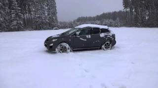 Mazda CX7 snow fun offroad [upl. by Ardin]