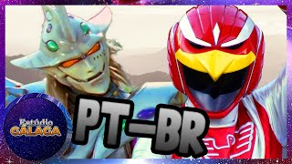 Gaoranger Vs Super Sentai  Red Falcon Vs Yabaiba PTBR  Estúdio Gálaga [upl. by Hathcock]