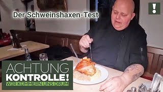 Wo gibt es die beste Schweinshaxe 🍖 Bernd Zehner testet  Achtung Kontrolle [upl. by Eimas]