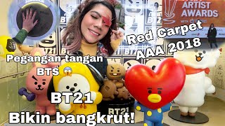 Korea Vlog 2018 Part 2 BT21 Line Friends AAA 2018  Jihan Putri [upl. by Artus]