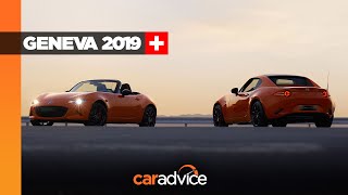 2019 Mazda MX5 30th Anniversary Edition revealed in Geneva [upl. by Garneau]