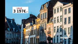 Le prix immobilier à Lille affiche 82 de hausse annuelle [upl. by Ehctav810]