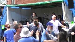 The Outlandish Knights play quotDannys Jigquot at Sidmouth Folk Festival 2009 [upl. by Edylc302]