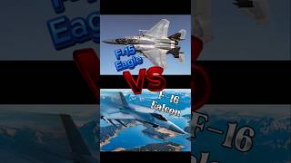 F15 vs F16 Fighting Falcon militaryaircraft fighterjet f15 f16 usaf [upl. by Tteve2]