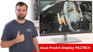 ASUS ProArt Display PA278CV Monitor Review  Only for Media Creators [upl. by Filberte]