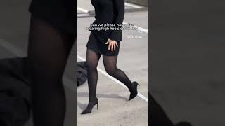 shortsfeed stockings shortvideo highheels thighhighheels shortswithtights hotheels heels [upl. by Esaele]