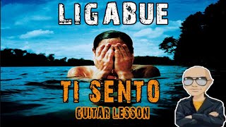 Ligabue  Ti Sento Guitar Lesson  TABS [upl. by Alcot152]